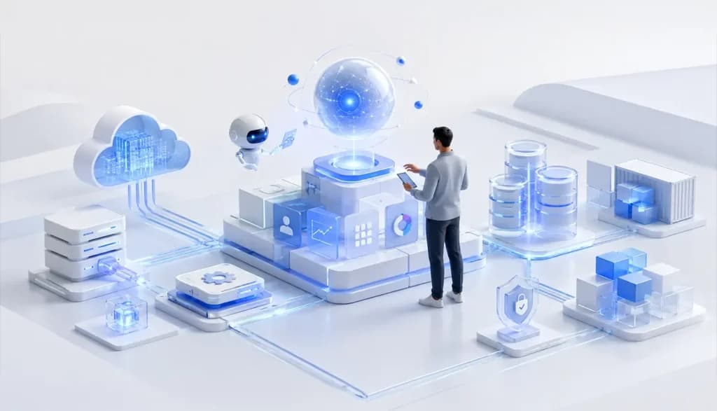Chiến lược ứng dụng AI phát triển phần mềm doanh nghiệp: 4 mô hình, chỉ số ROI và cảnh báo về nợ kỹ thuật.