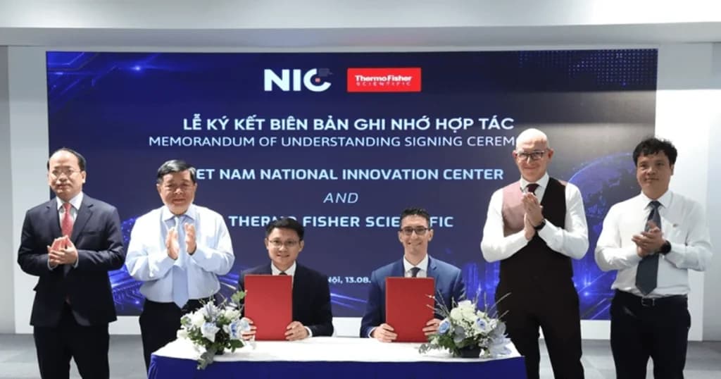 Thermo Fisher hợp tác với NIC xây lab bán dẫn và công nghệ sinh học tại Hà Nội, mở cơ hội thử nghiệm cho AI Việt Nam.