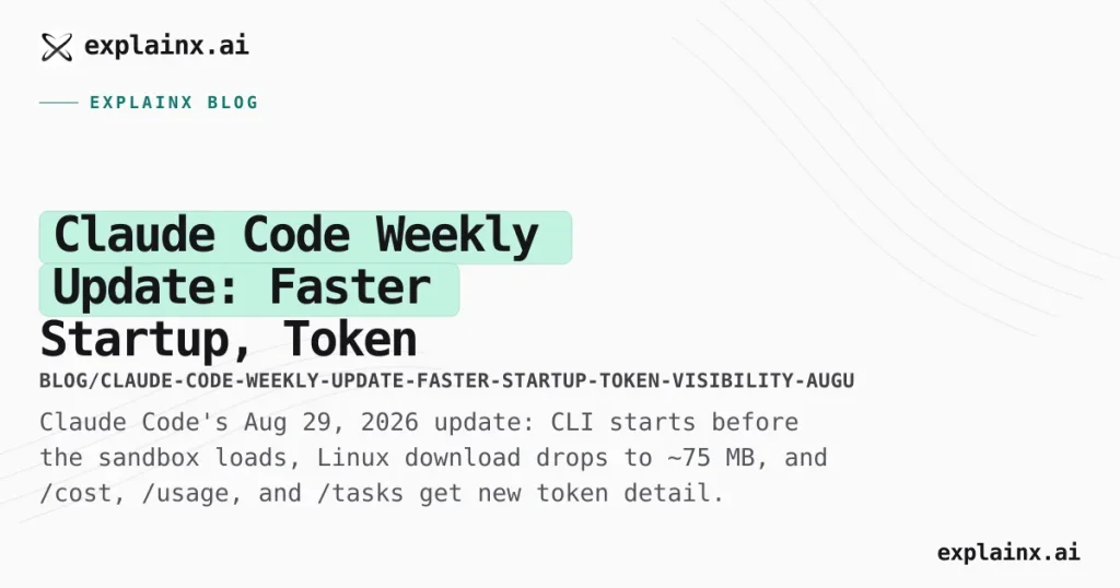 Anthropic cập nhật Claude Code với bản cài Linux 75 MB, khởi động nhanh hơn và kiểm soát token chi tiết.