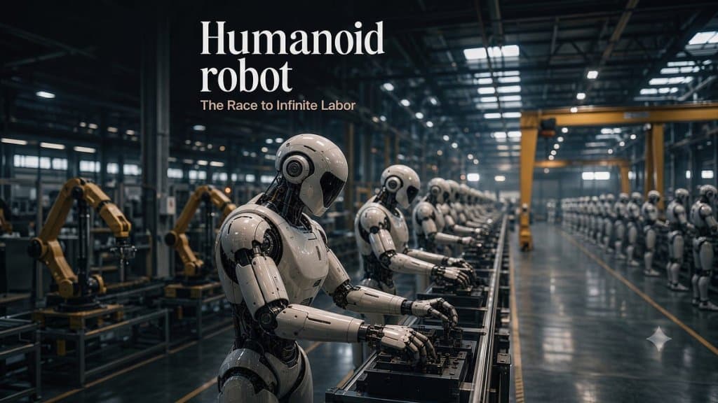 Cuộc đua humanoid robot 2026: Tesla, Figure AI, Unitree tăng sản xuất giữa áp lực linh kiện và thiếu dữ liệu robot.